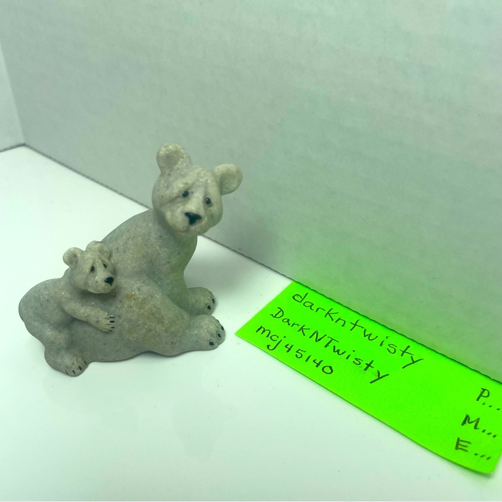 NWOT Vintage Quarry Critters Brandy and Beth attached pair